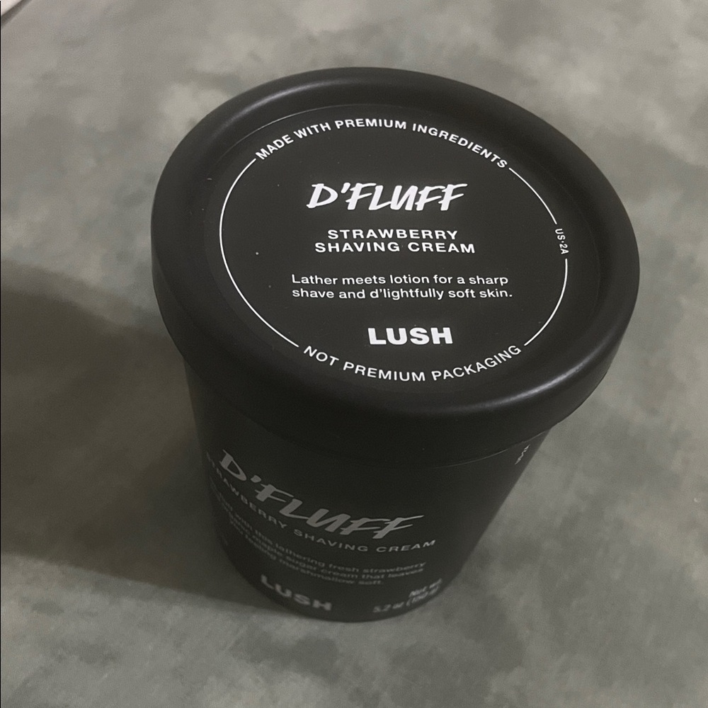 LUSH NEW 3 D'Fluff Strawberry Shaving Cr-eam 5.2oz EXP 7/27 - Picture 8 of 8